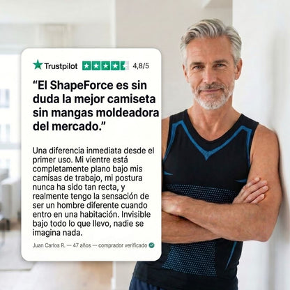 ShapeForce™ Camiseta Reductora Masculina