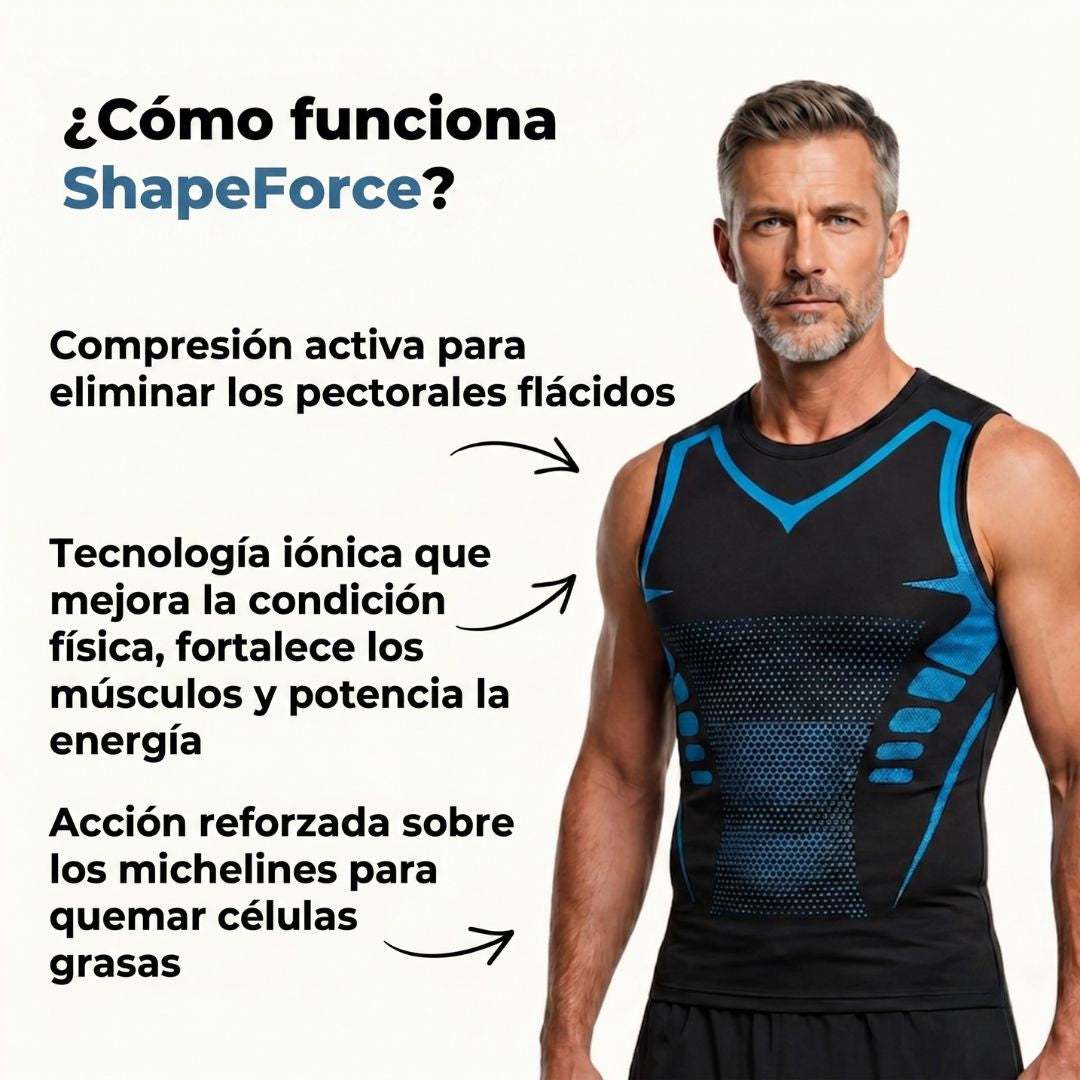 ShapeForce™ Camiseta Reductora Masculina